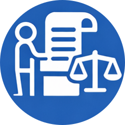 Document icon representing legislation and bills.